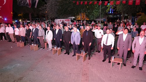İlçemizde 15 Temmuz Demokrasi ve Milli Birlik Günü etkinlikleri düzenlendi